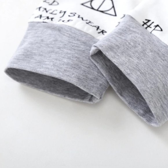 Girl girls boy boys baby toddler Harry Potter outfit onesie pants bow cute new - Picture 5 of 5